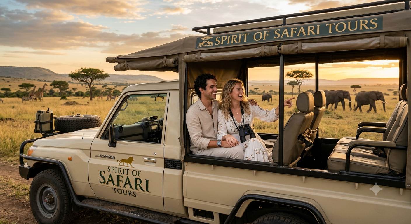 10-Day All-inclusive Tanzania Safari - AI generated image.